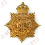 Royal Flying Corps badge believed to be a trial pattern for a proposed RFC full dress head-dress..