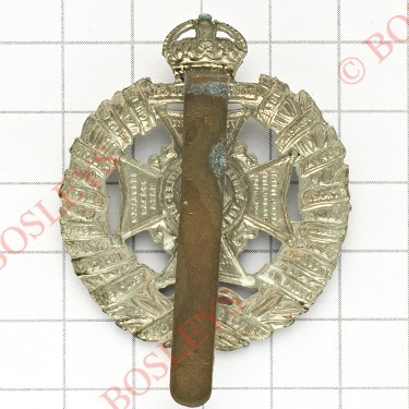 Tower Hamlets Rifles post 1926 white metal cap badge.Die-stamped. (KK 2421) - Image 2 of 2