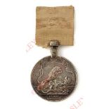 Honourable East India Company Medal for Seringapatam 1799 in silver. A fine 48 mm 19th Century