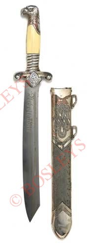 German Third Reich 1937 model RAD Leader’s dagger by Alcoso, Solingen. A good scarce example.