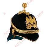 Royal Army Medical Corps Officer’s Home Service Pattern Helmet. A very good example of the 1901 to