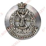 The Royal Scots (Lothian Regiment). Pipe Major’s? plaid brooch. A post war example in silver