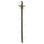 1796 Heavy Cavalry Waterloo Period Brass Hilted Trooper’s Sword. A rare example of the pattern