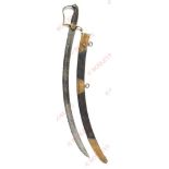 Napoleonic War Period 1796 Officer’s Light Cavalry Sword. A good example by Osborn & Gunby, the