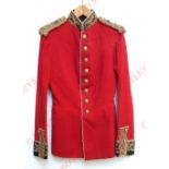 Field Marshal Lord Methuen’s General’s Scarlet Tunic. An important Tunic worn by Field Marshal