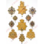 6th (Royal Warwickshire) Regiment of Foot Victorian Officer’s Albert pattern shako plate circa