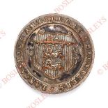 Lancashire Artillery Volunteers Victorian Officer’s silvered closed-back coatee button. A fine