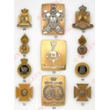 Duke of Edinburgh’s (Wiltshire Regiment) post 1881 musician’s band pouch badge. A good scarce die-