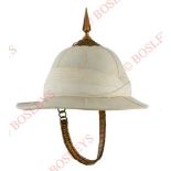 Field Marshal Lord Methuen’s Wolseley pattern foreign service helmet A good clean example worn by