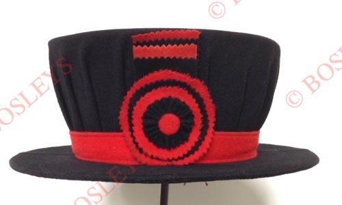 Yeoman of the Guard Beefeater Undress Cap. A rare example, worn by a Yeomen Warder of Her Majesty’