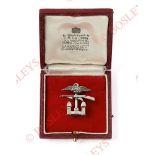 Combined Operations Silver Regimental Sweetheart Brooch. A fine quality example, depicting the