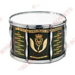 7th Duke of Edinburgh’s Own Gurkha Rifles side drum. A good steel tensioned post 1959 example by