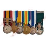 KOYLI & 6th Bn London Regiment Boer War / Great War Officer’s Medal Group of Six. Awarded to Colonel