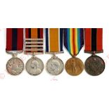 Boer War 1st Bn King’s Own Yorkshire Light Infantry Distinguished Conduct Medal Group of Five