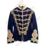 13th Hussars Officer’s Full Dress Tunic. A very good and scarce early 20th Century example, blue