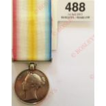 13th Light Infantry Jellalabad Medal RENAMED. This Second type example is regimentally impressed and