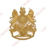 Badge. Royal Artillery Victoria OR’s helmet plate circa 1878-1901. A very fine die-stamped brass