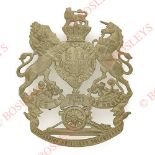 Badge. 5th Lancashire Artillery Volunteers Victorian OR’s helmet plate circa 1880-1901. A good