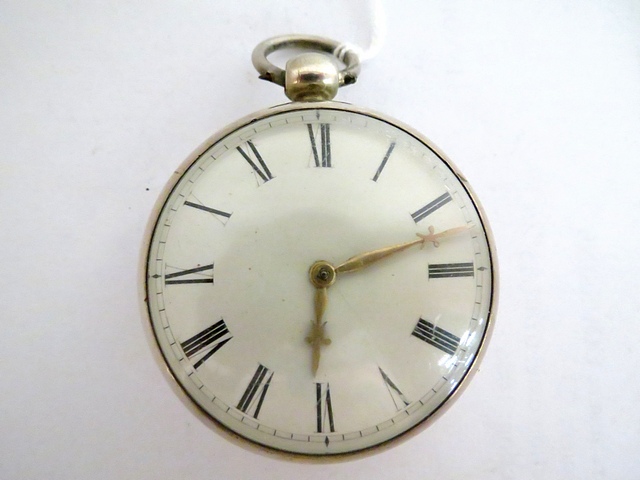 An 18th century cylinder pocket watch by Thomas Mudge and William Dutton, London no 1056, in later