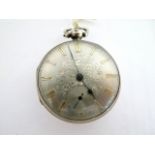 A mid 19th century silver cased Massey lever watch by T Skillington, Coventry, no 550, signed '