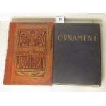 Polychromatic Ornament by M A Racinet, illus. pub. Henry Sothern & Co 1877, bound in decorative