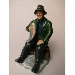 A Royal Doulton figure - A Good Catch