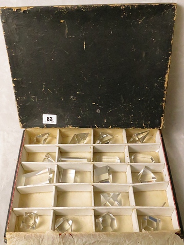 Frederick Jackson, theatre prisms in original box, circa 1900