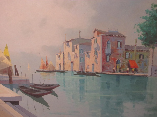 Jacob Grimani, Venice, oil on canvas, 24 x 36
