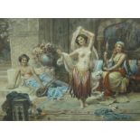 AFTER HANS ZAPKA. ‘Pride of the Harem’, chromolithograph, 16 1/2 x 22 1/2 in