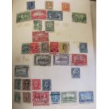 An All World Stamp Collection, QuV-QuE11, used, contained in a green Utile hinged album