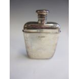 An Edward VII large silver Spirit Flask, London 1903