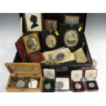 A quantity of sundry British and World Coins to include 1797 Cartwheel Penny, 1935 Crown and