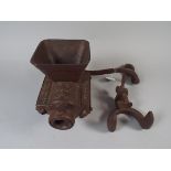 A Late Victorian Cast Iron Mincer by Nye