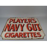 A Double Sided Enamel Sign, Players's Na