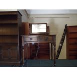 An Oak Two Drawer Dressing Table with Sw