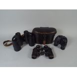 A Collection of Three Pairs of Binocular