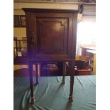 A Walnut Bedside Cabinet