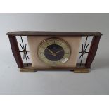 A 1960's Metamec Mantle Clock with Batte