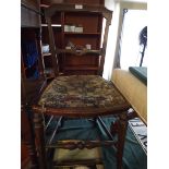 A Late Victorian Mahogany Framed Bedroom