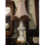 A Ceramic Table Lamp.