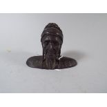 A Small Bronze Bust, Dantes.