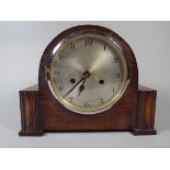 An Oak Mantle Clock