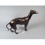 A Bronze Effect Cast Metal Figure of A W