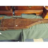 A Leather Leg of Mutton Gun Case