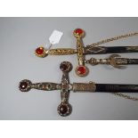 An Ornamental Jewelled Handle Sword and