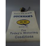 A Collection of Three Similar Duckhams Motor Oil Posters.