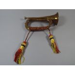 A Military Brass Bugle.