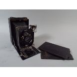 A  German Nagel Folding Camera,