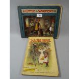 Two Children's Books Little Workers and Sunshine for 1895