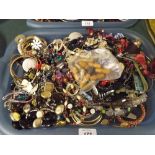 A Tray of Costume Jewellery.